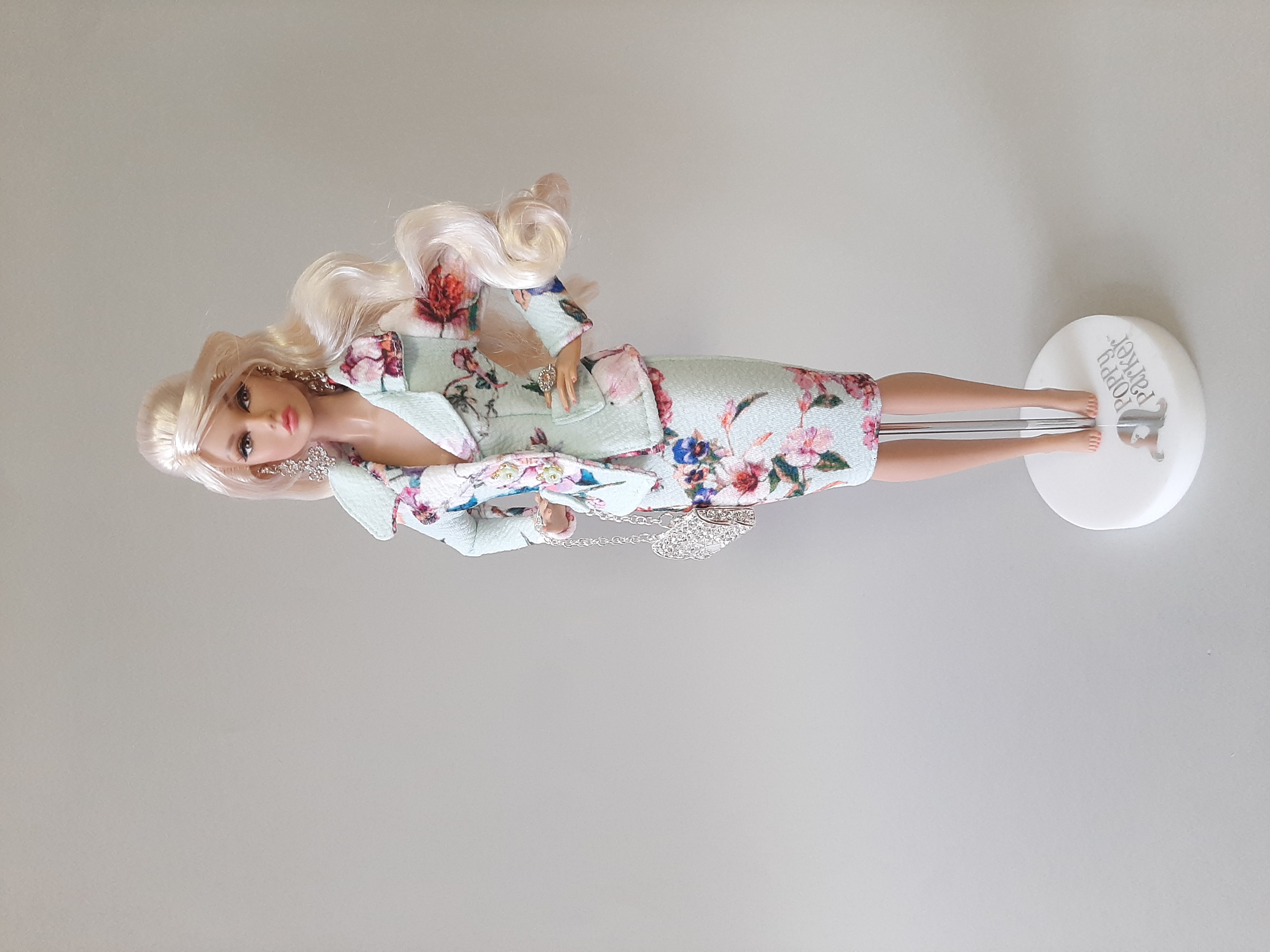 Elegant suit -  ( JACKET + SKIRT)  for 30 cm , 1/6 dolls , by JanaEdrova