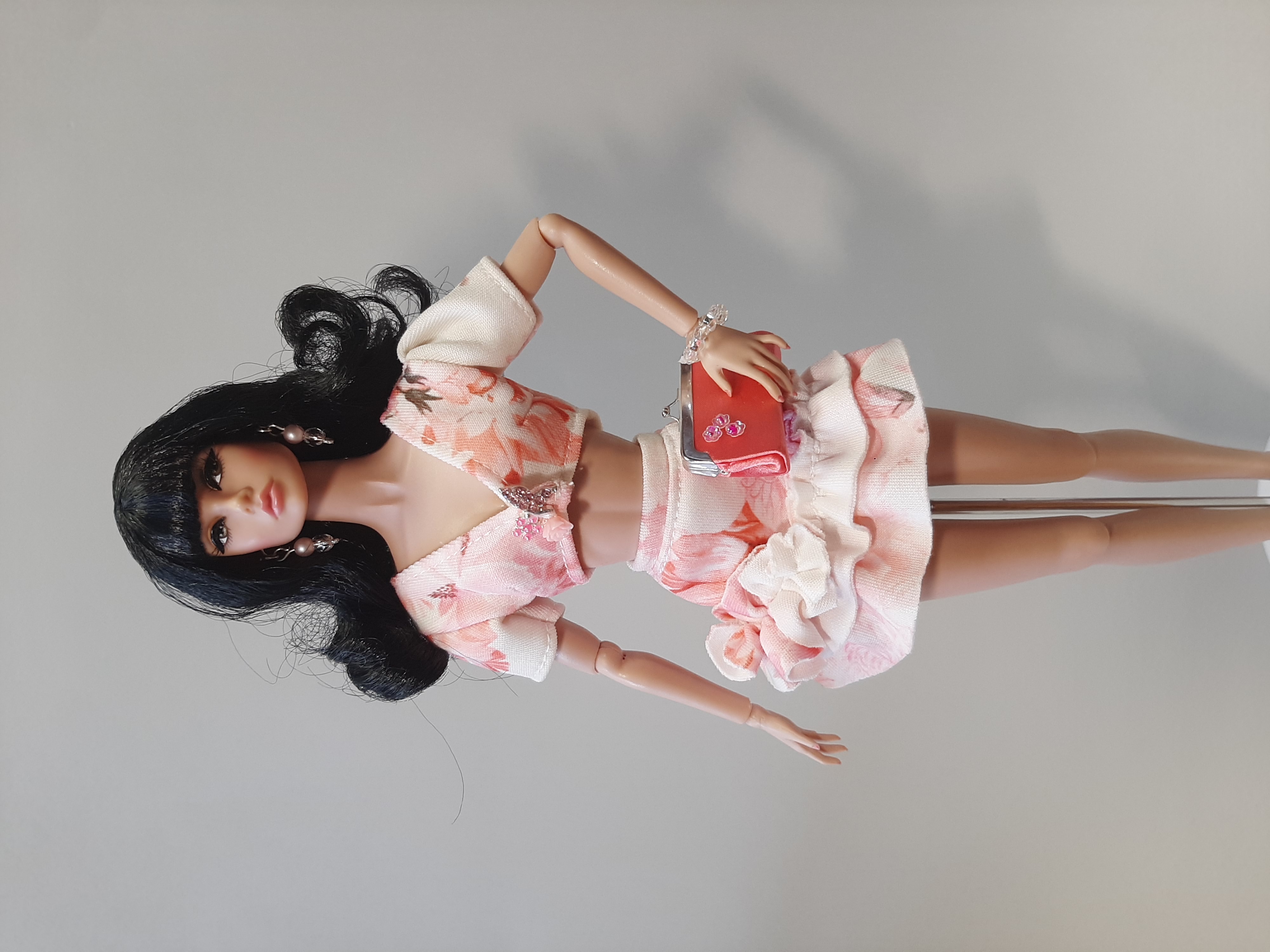 Floral sweet set for 1:6 fashion doll