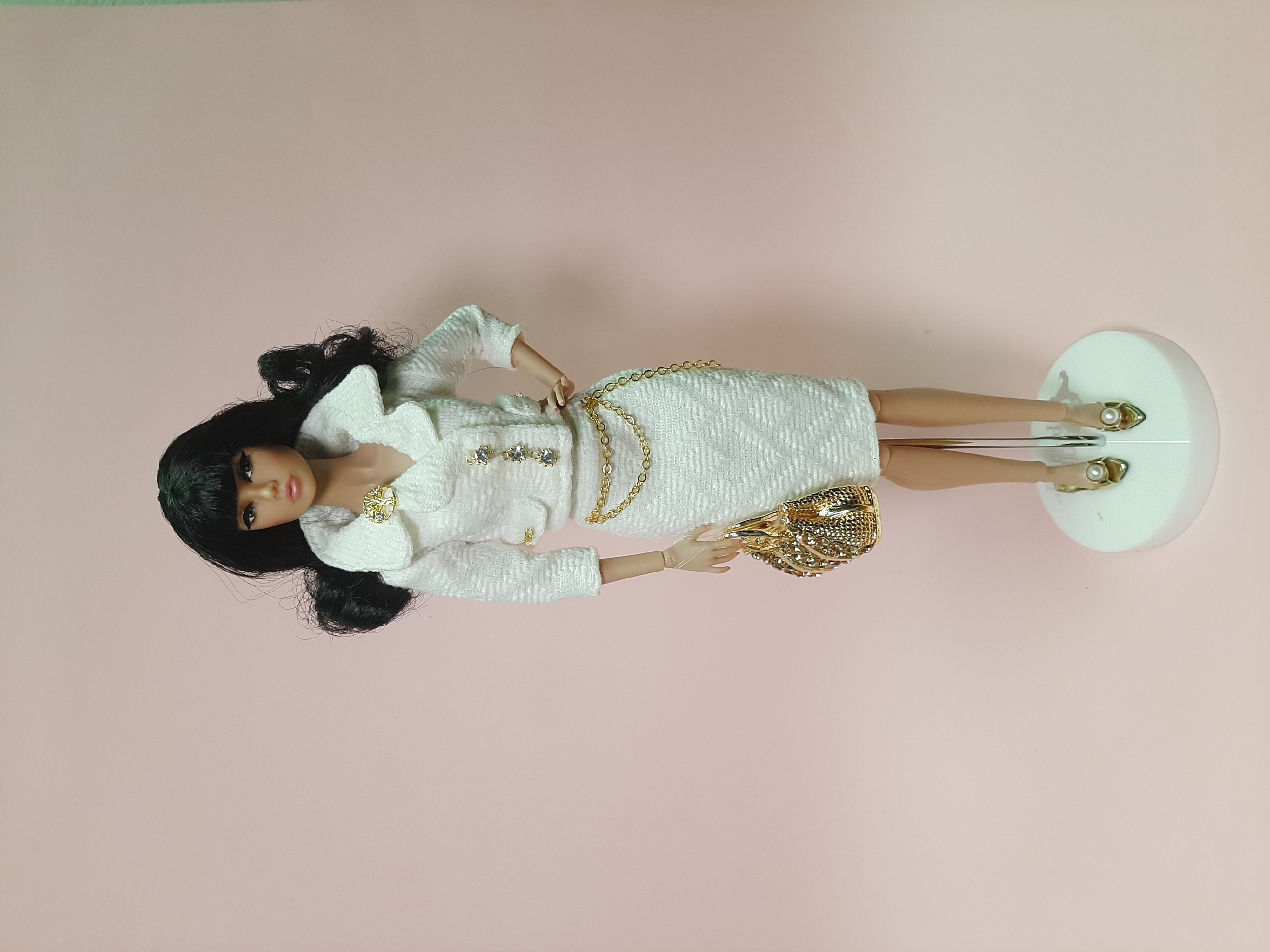 ELEGANTNÍ KOSTÝM VERSACE pro Barbie panenky